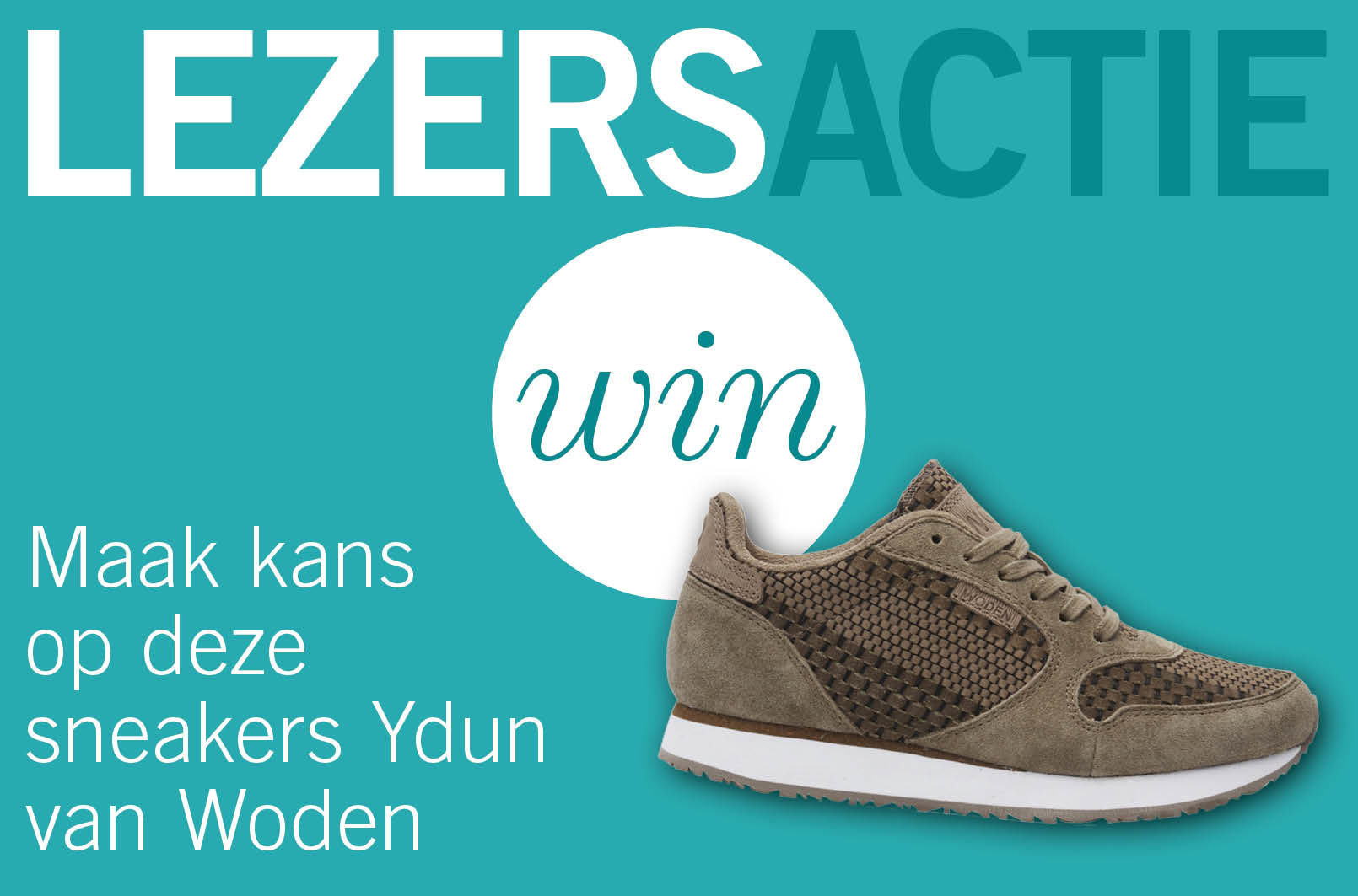 Maak kans op deze prachtige sneakers Ydun van Woden