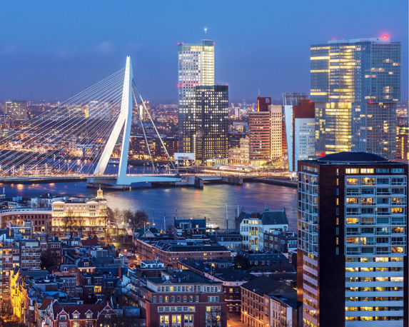 De jonge, dynamische wereldstad Rotterdam is hip en happening