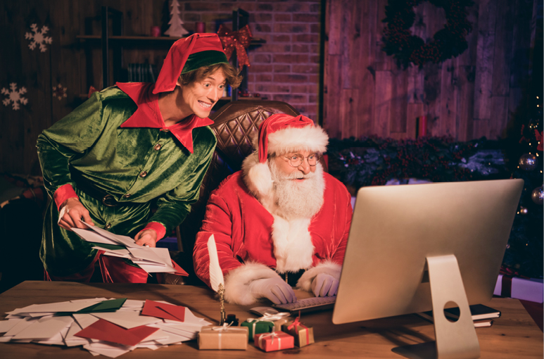 Een kerstmailing versturen naar uw klantenbestand? DMidee helpt u graag