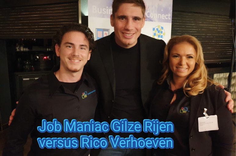 Job Maniac Gilze Rijen  				versus Rico Verhoeven             
